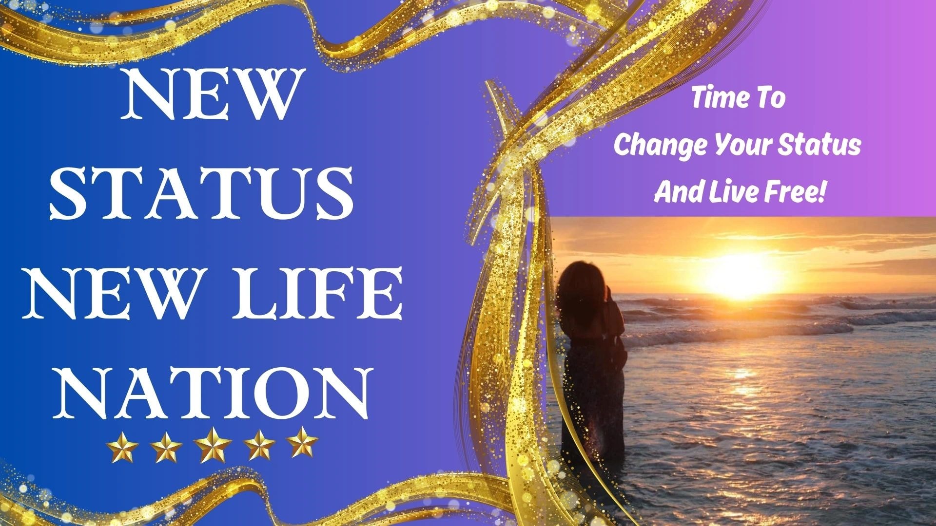 New Status New Life Nation promotional banner